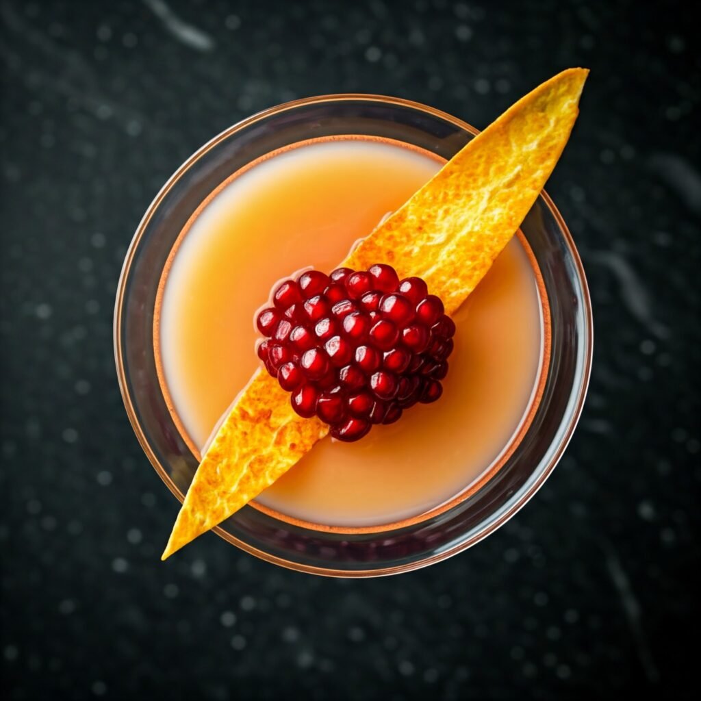 Chai martini Pomegranate